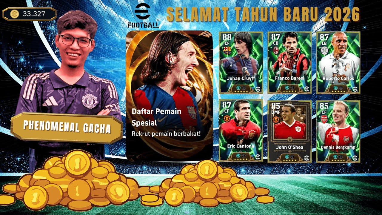 BAKAR COIN DEMI MESSI TERBAIK DI TAHUN BARU 2026 | eFootball Mobile 2026