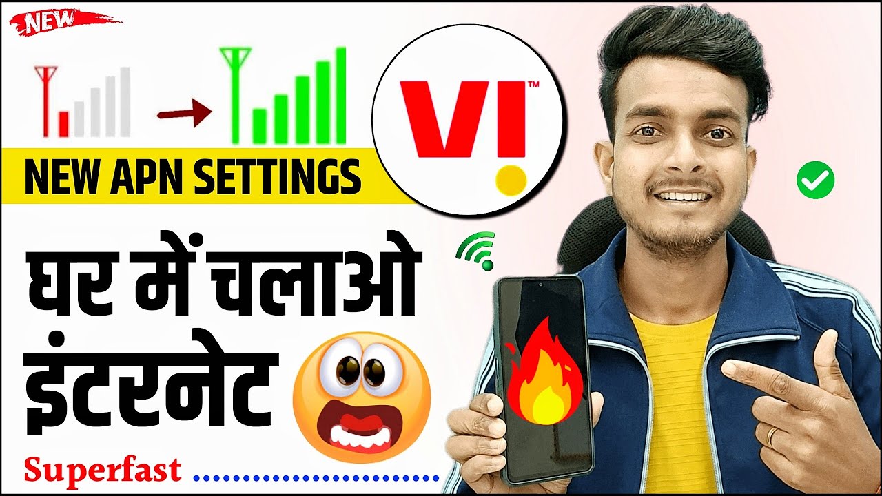 VI New APN Settings 4G 2025 | vi internet speed kaise fast kare | vi network speed problem setting