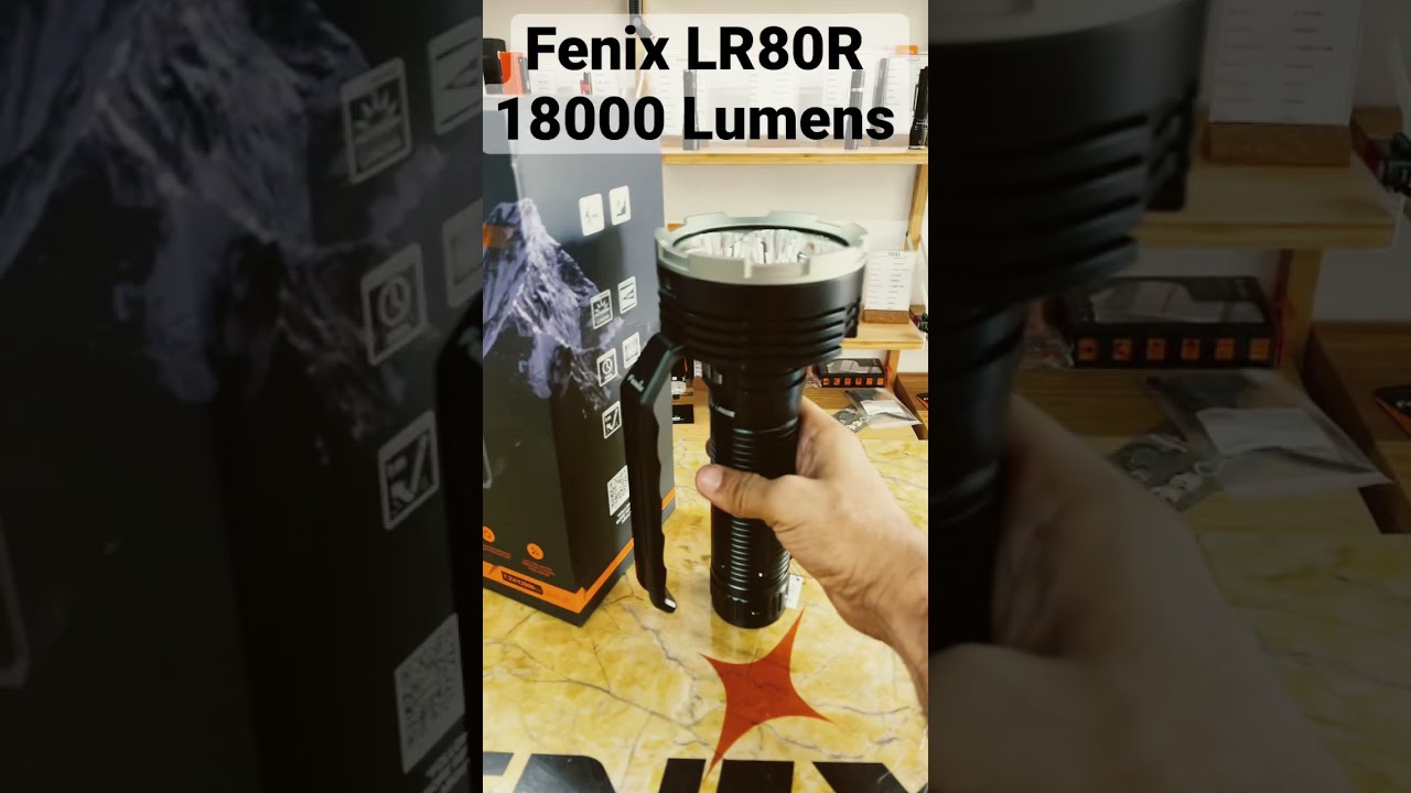 Fenix LR80R LED Searchlight in India. #Searchlight #Rescue #military #wilderness #tigerreserve