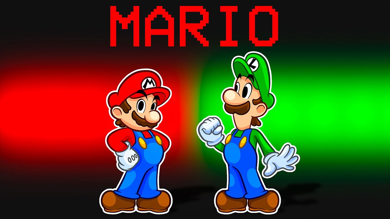 Mario rejoins une partie de AMONG US !