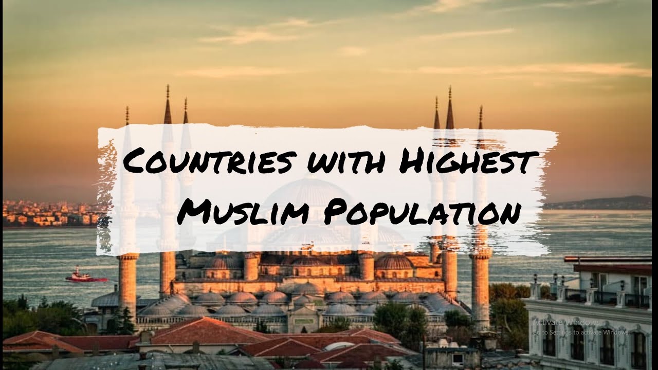 25 Countries with Highest Muslim Population | 25 Most Muslim Countries #2023 #top25