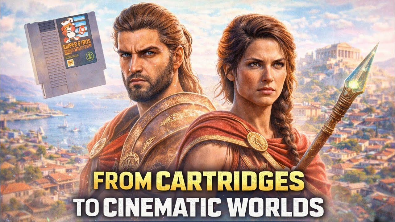 From Cartridges to Cinematic Worlds | AC Odyssey Gameplay