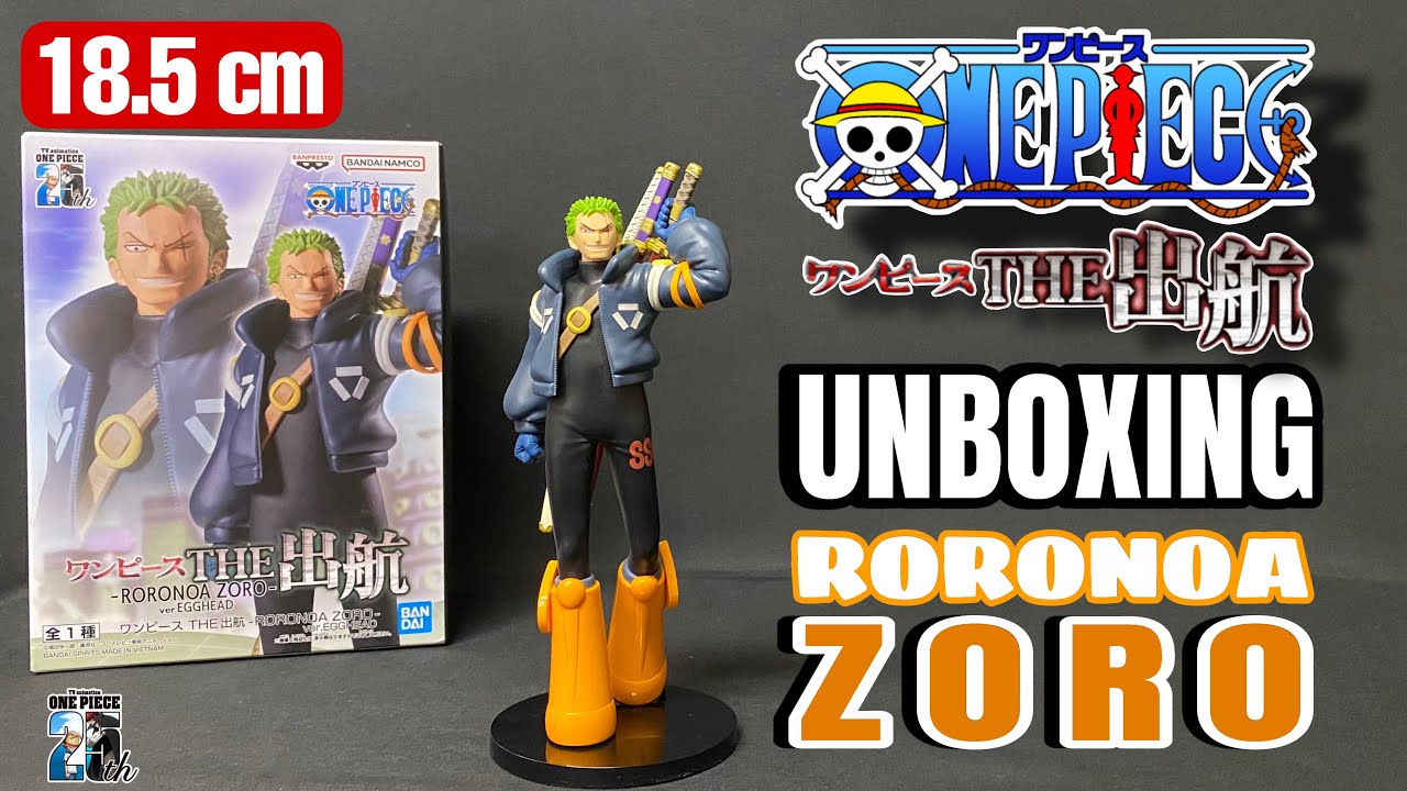 Unboxing ONE PIECE The Shukko Roronoa Zoro ver.EGGHEAD