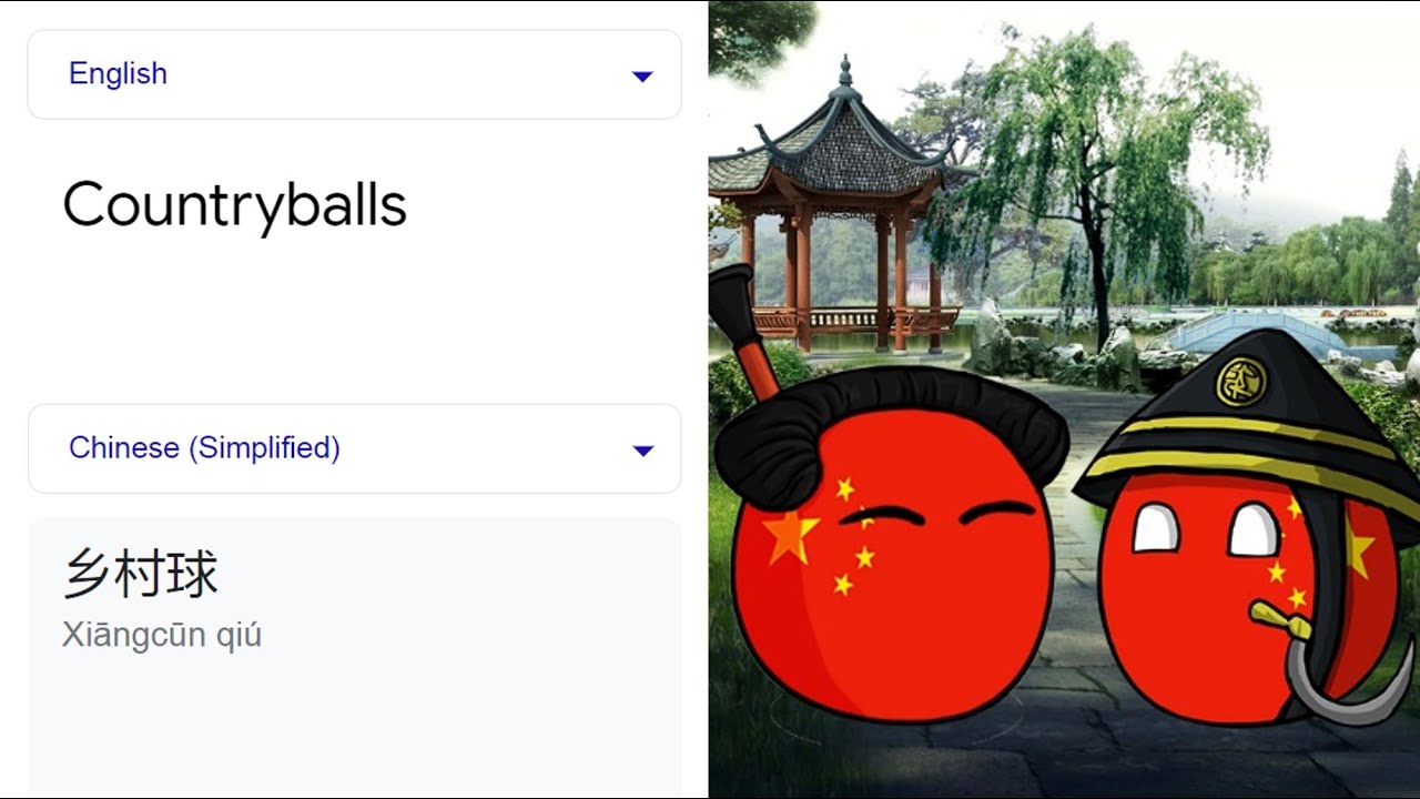 Countryballs in different languages meme (Part 2)