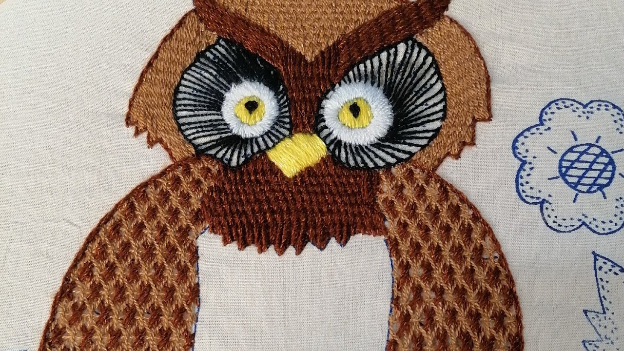 Puntada Fantasía Para un Búho.. 🦉