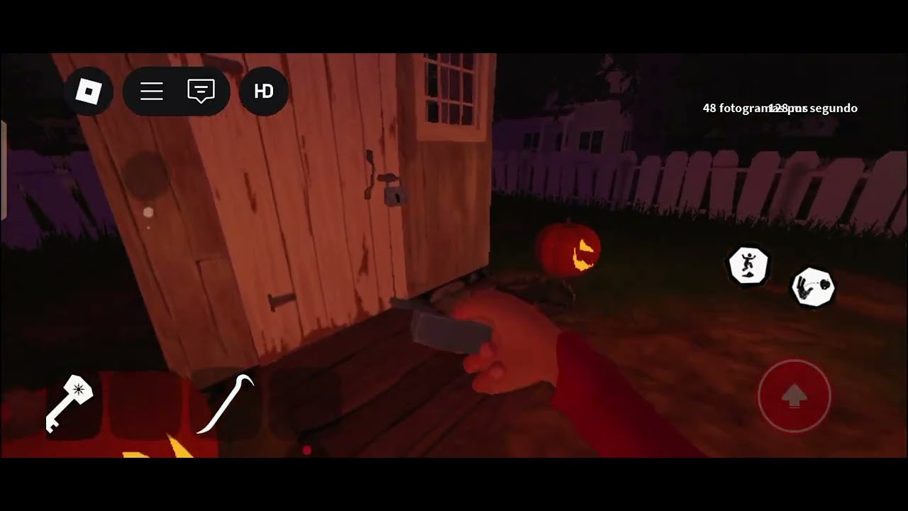 Jugando hello neighbor alpha 2 en roblox 