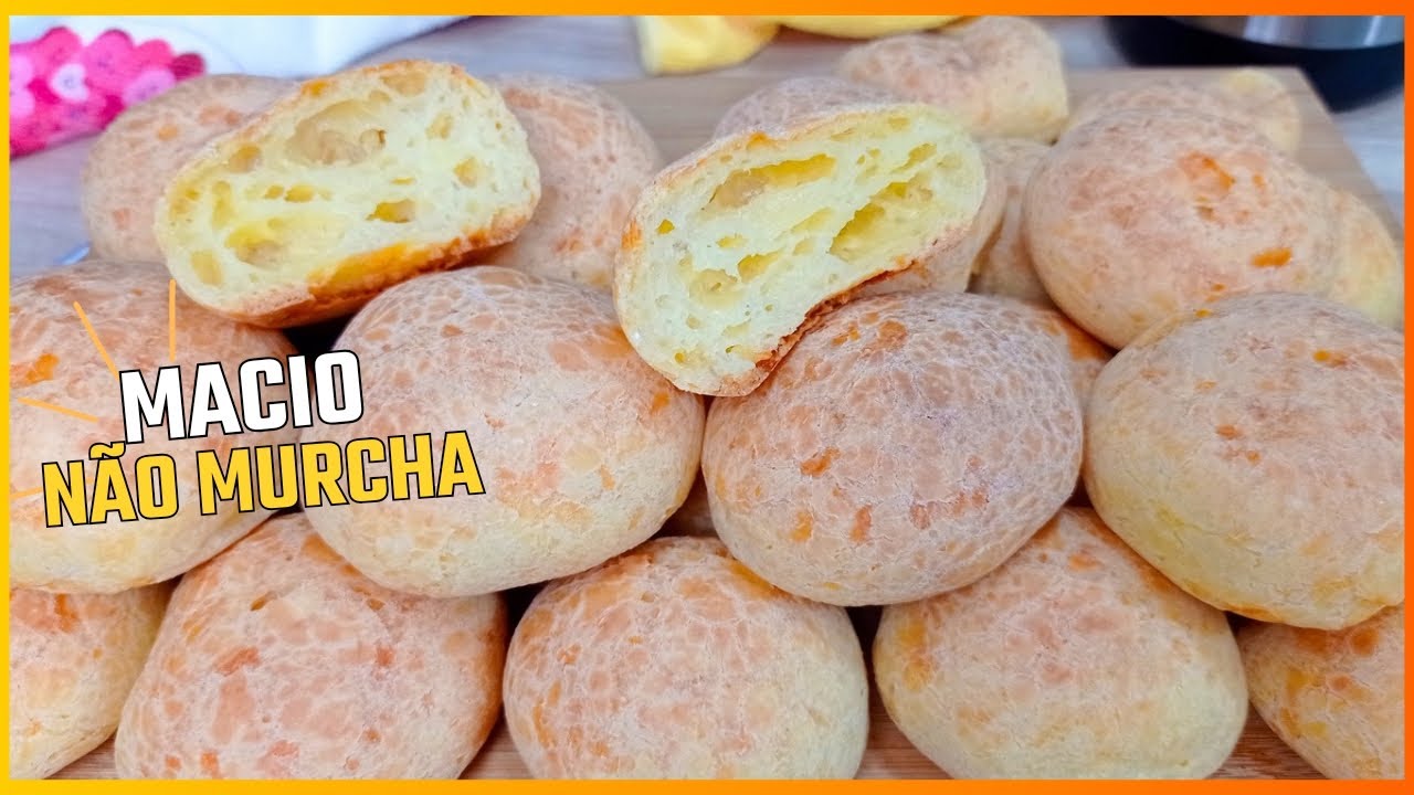 PÃO DE QUEIJO MINEIRO I FICA MACIO ATÉ NO OUTRO DIA E NÃO MURCHA