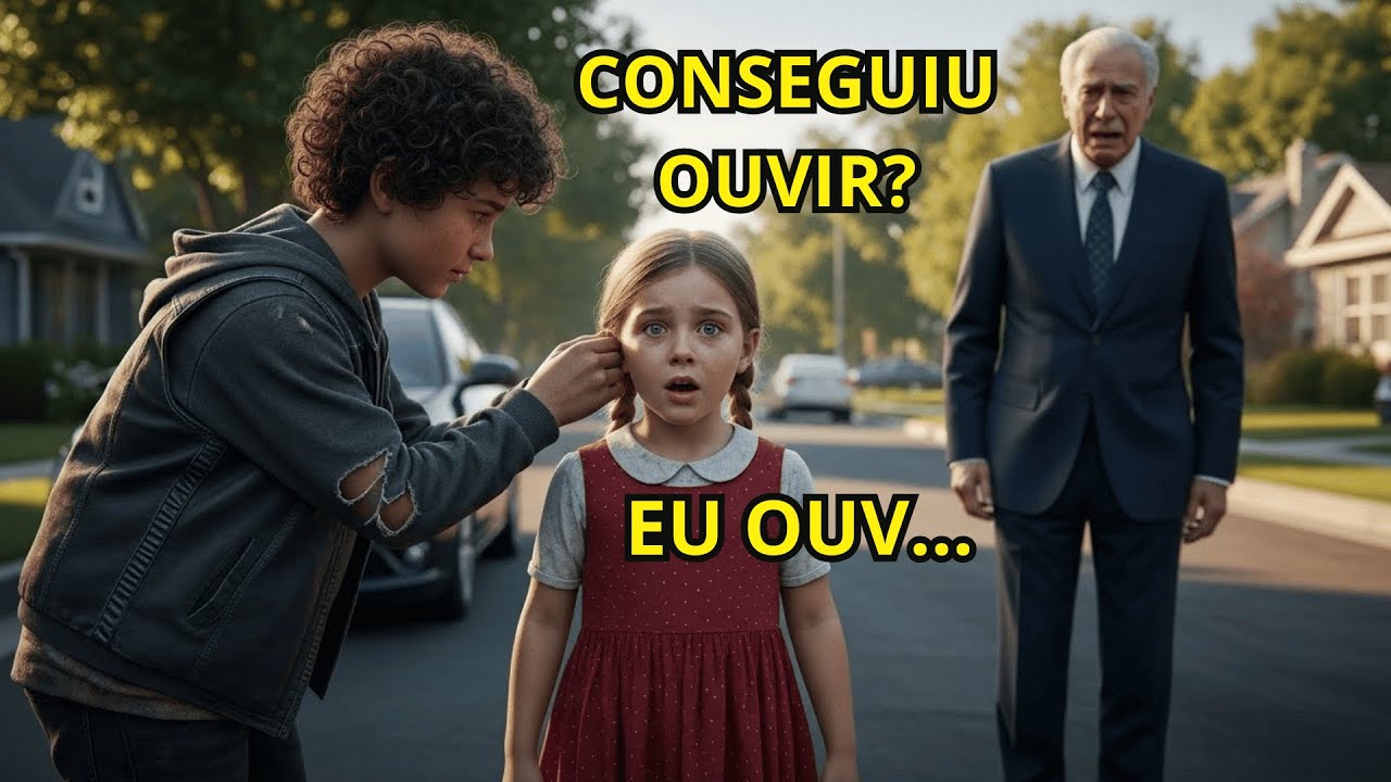 A Neta Do Milionário Nasceu Surda... O que Esse Menino Disse Fez o Milionário Congelar