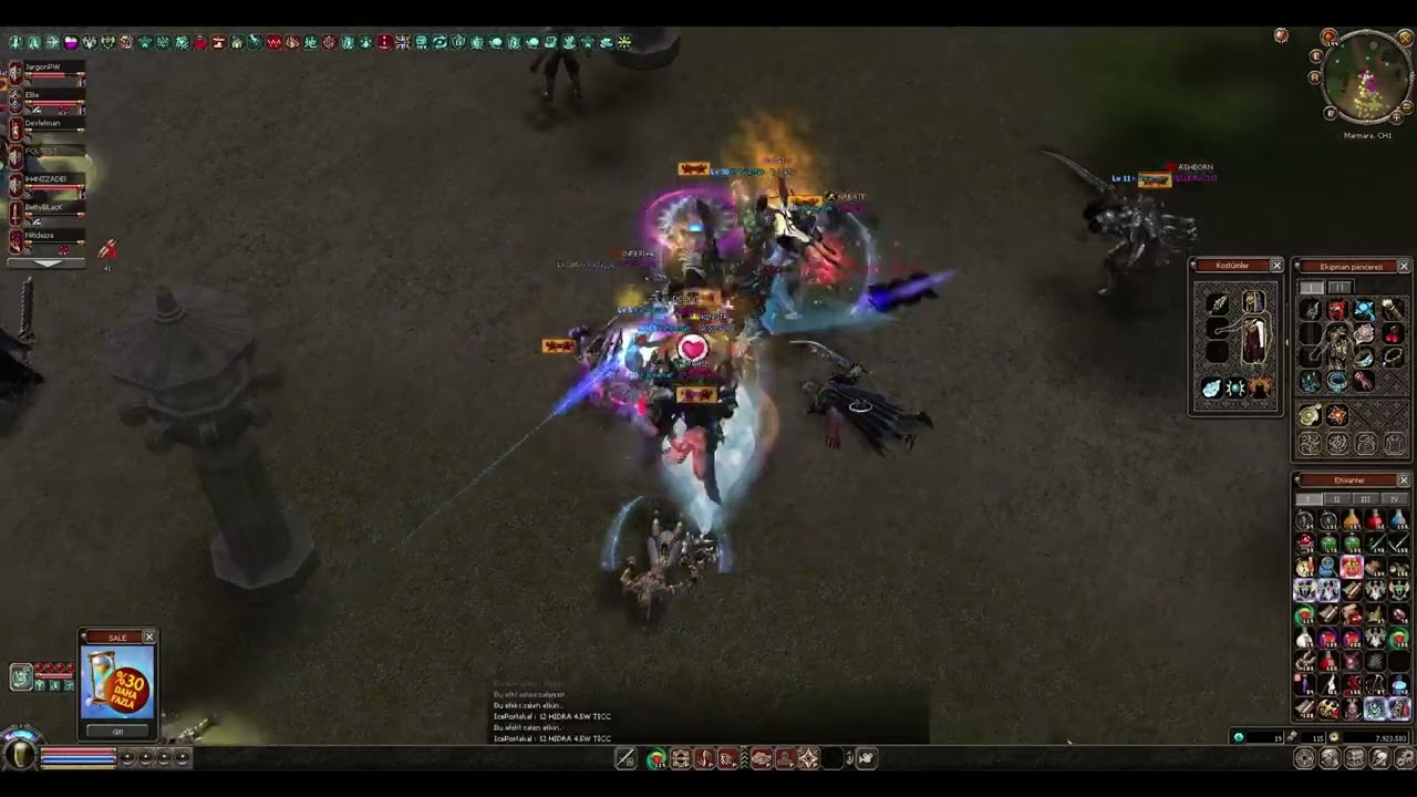 Metin2 Marmara JargonPW 4 vs 10 köy savaşı #metin2 #metin2marmara #metin2tr #mmorpg #gaming