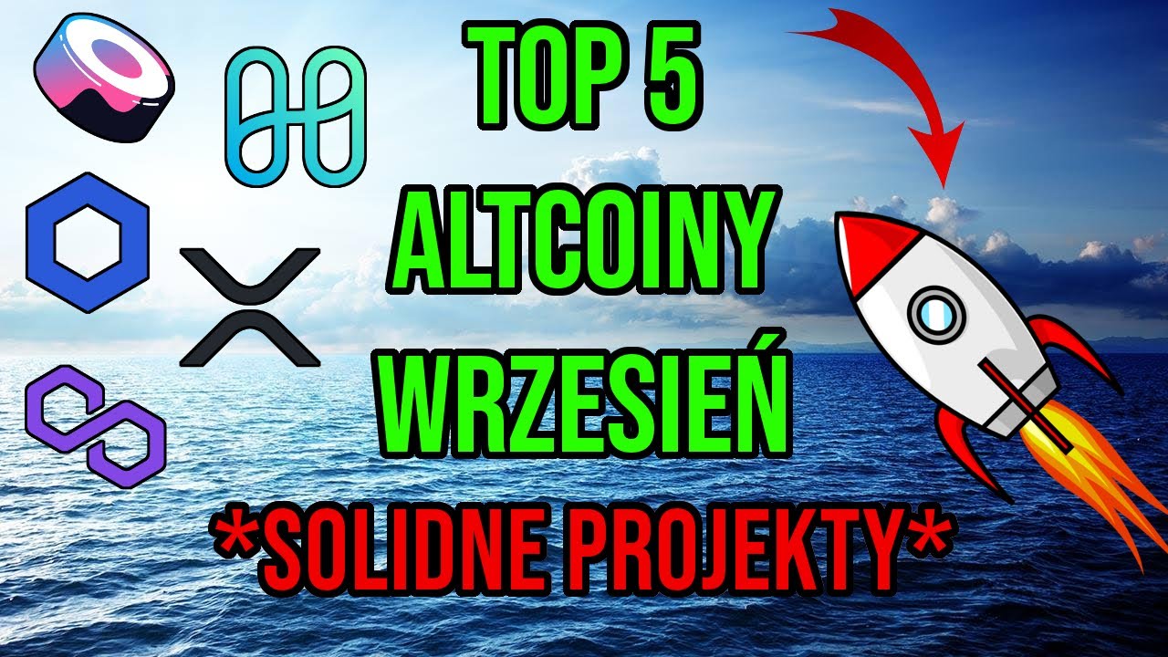 TOP 5 ALTCOINY z OGROMNYM potencjałem na WRZESIEŃ 2021 - Najlepsze KRYPTOWALUTY + KONKURS (1500 PLN)