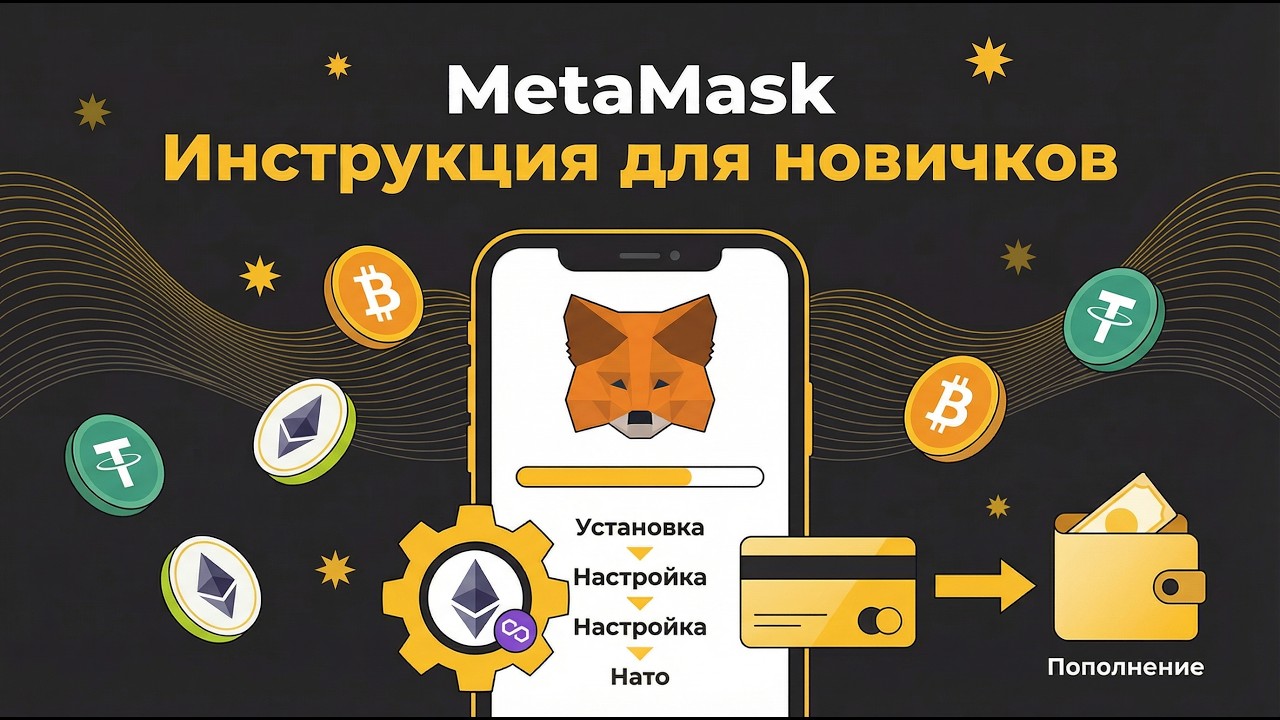 MetaMask для Начинающих (2026): Установка, Настройка, Сети и Пополнение