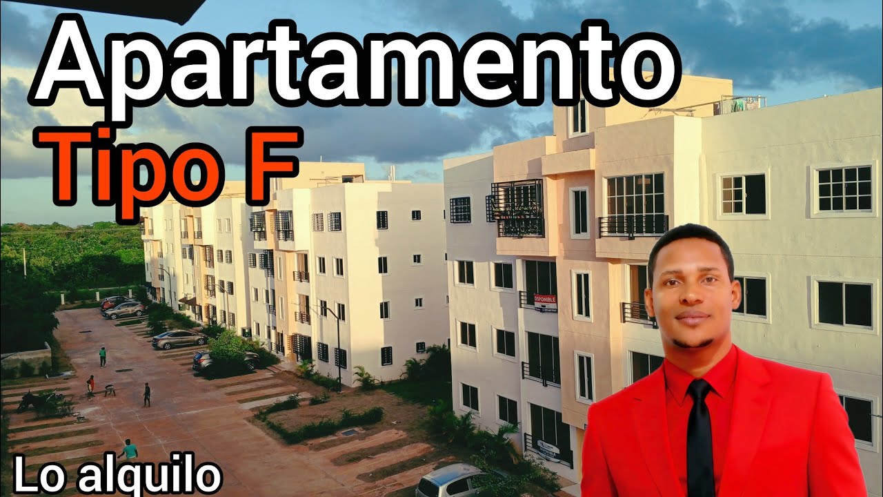 Apartamento tipo F, Ciudad Juan Bosch RD, lo alquilo.