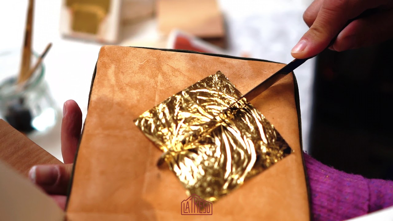 Le Geste de l'Artisane - La Graine de Fleur Dorée (dorure et encadrement)