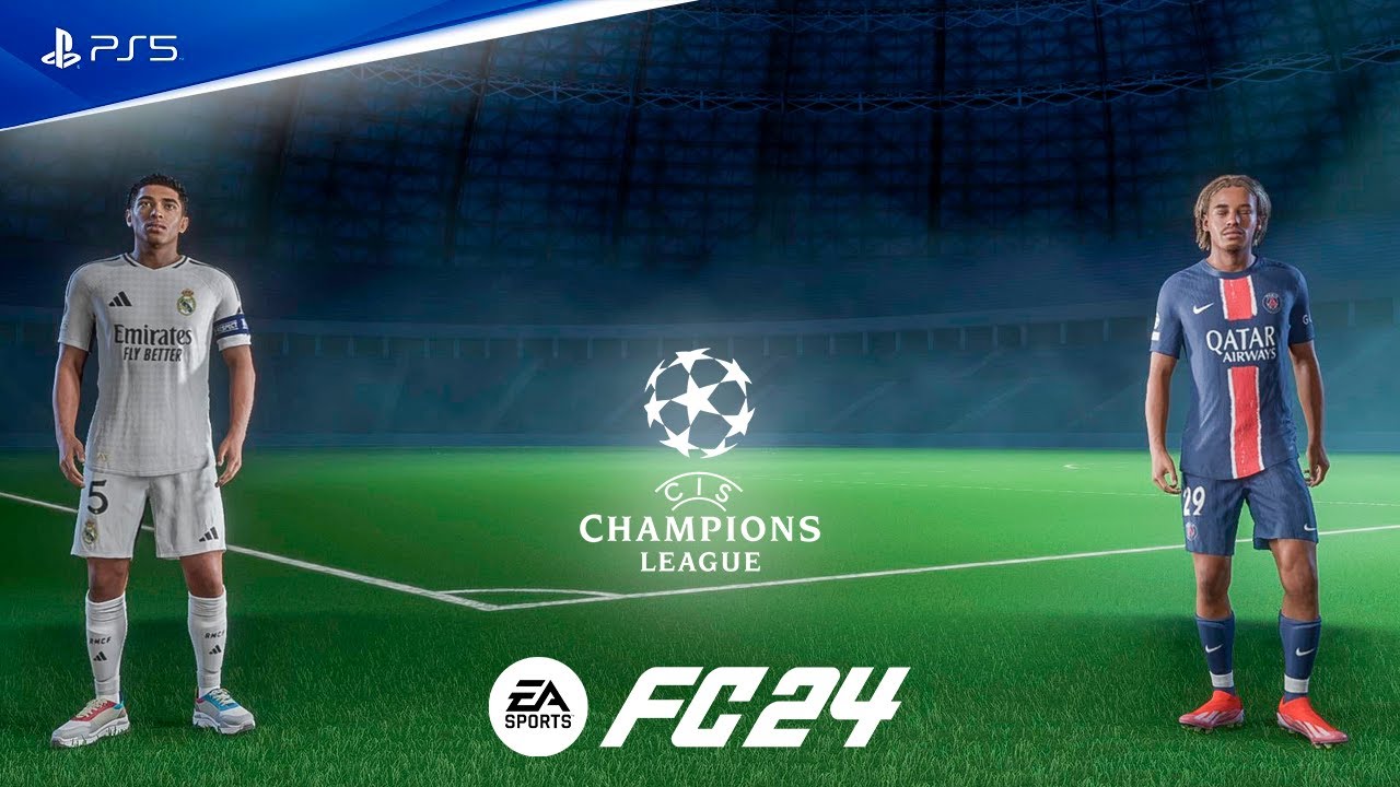FC 24 - Реал Мадрид vs Псж Лига Чемпионов Финал Полный Матча