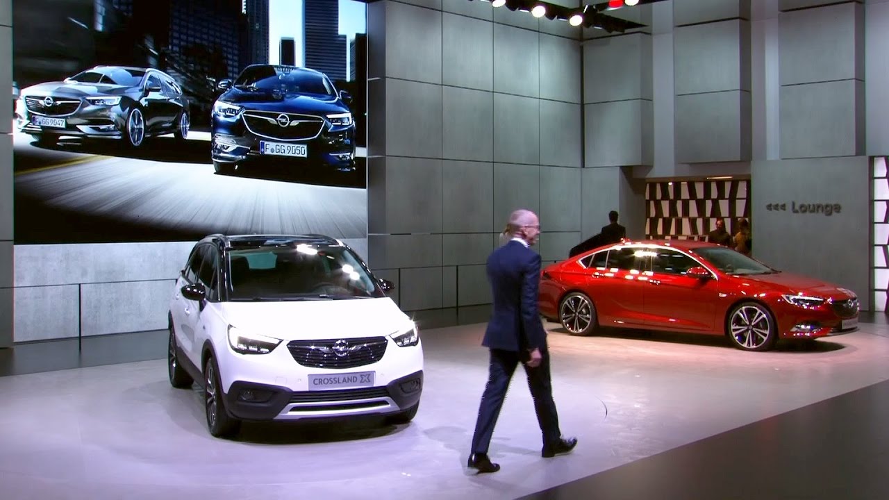 Opel Press Conference at the 2017 Geneva Motor Show