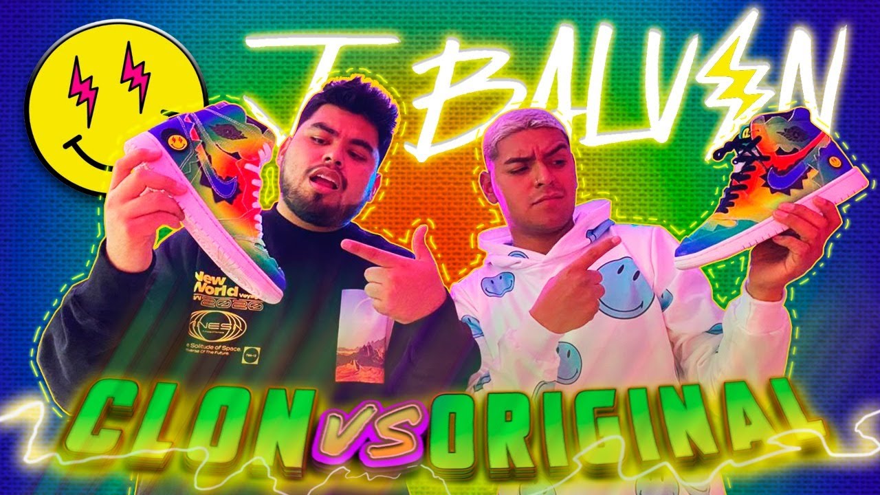 SNEAKERS J BALVIN | CLON VS ORIGINAL | EL BELICIENCE