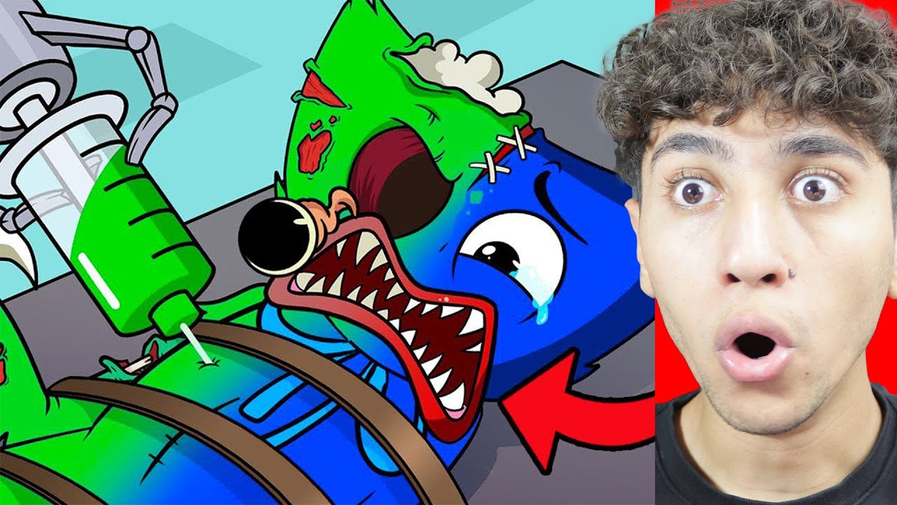 HUGGY WUGGY ZOMBİYE DÖNÜŞTÜ POPPY PLAYTİME ANİMASYONLAR !! (Poppy Playtime Animation)
