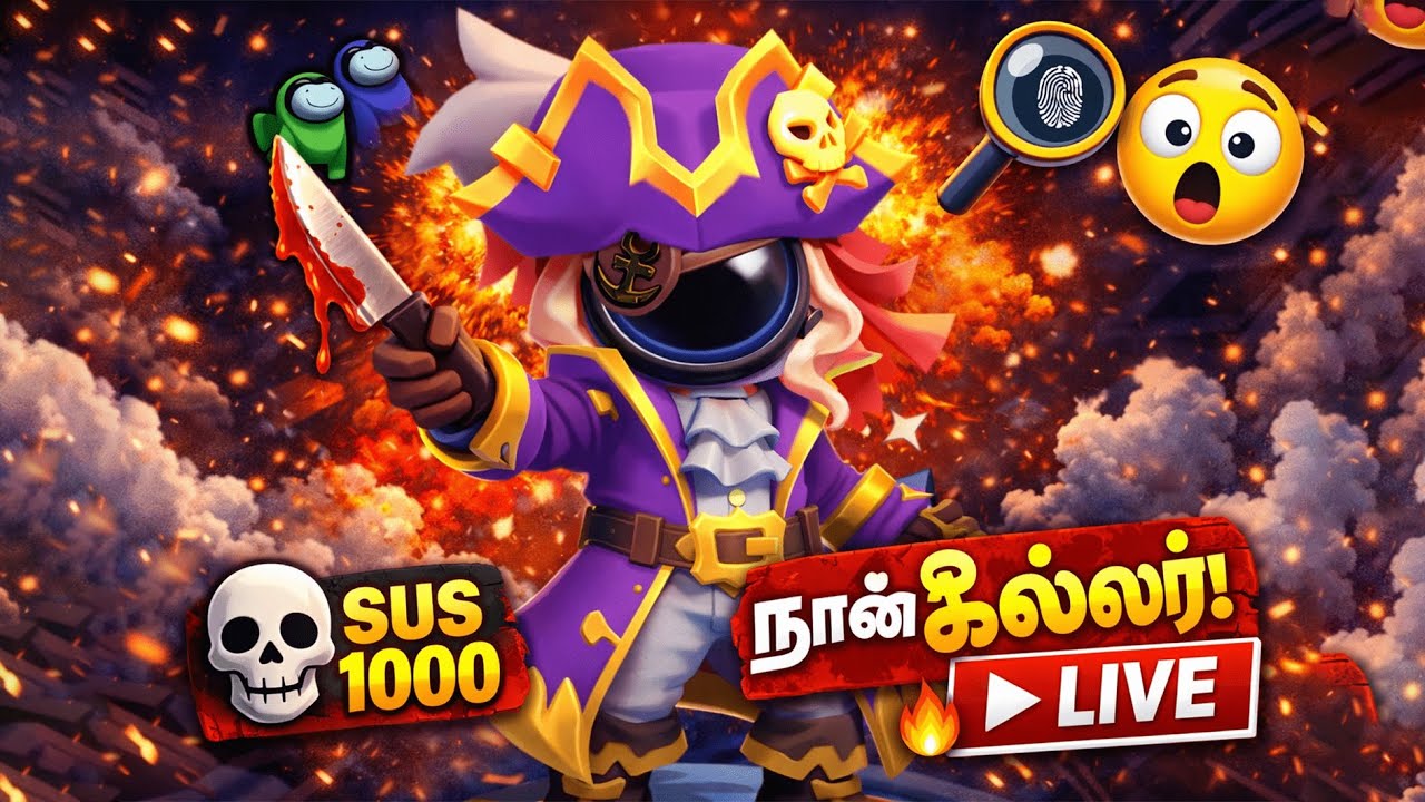 SUPER SUS LIVE 🔴 | இம்போஸ்டர் யார்? 😱