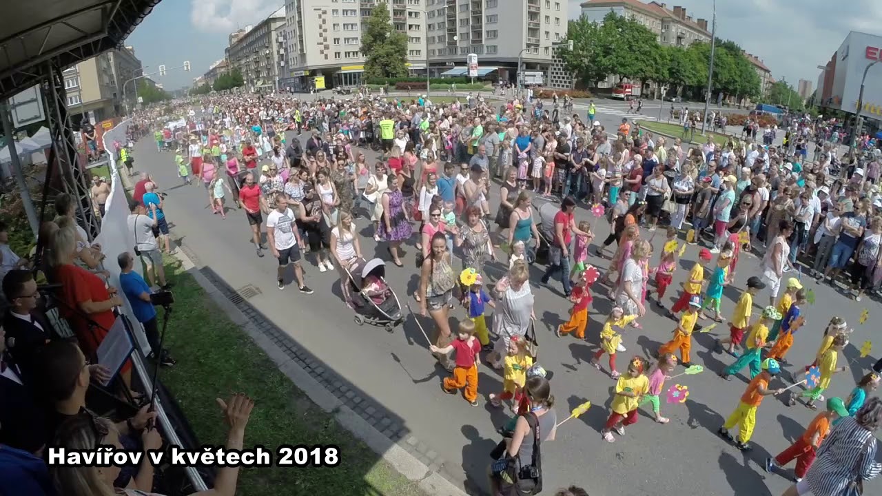Havířov v květech 2018