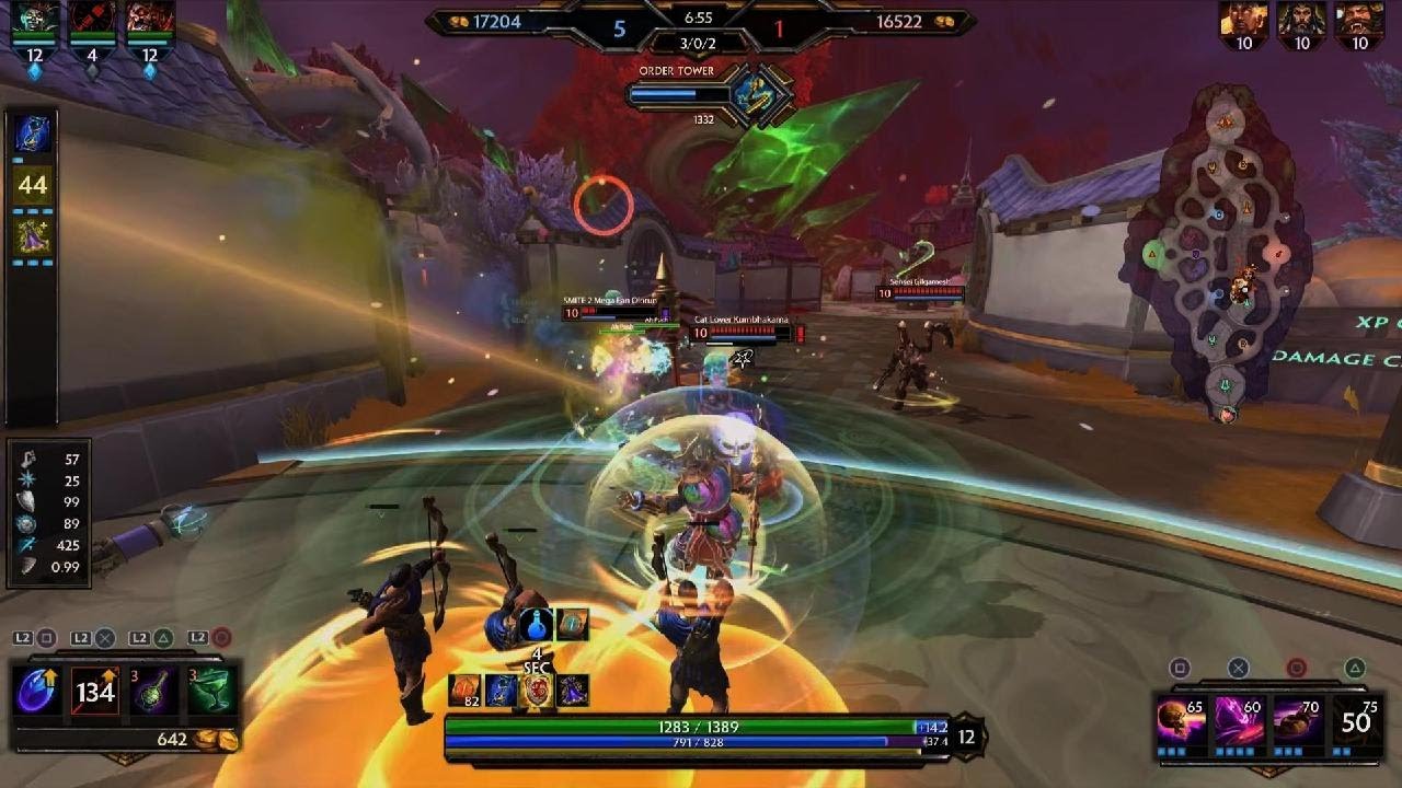 I team up with the best Ah Puch on smite in a 2 vs 3 match up