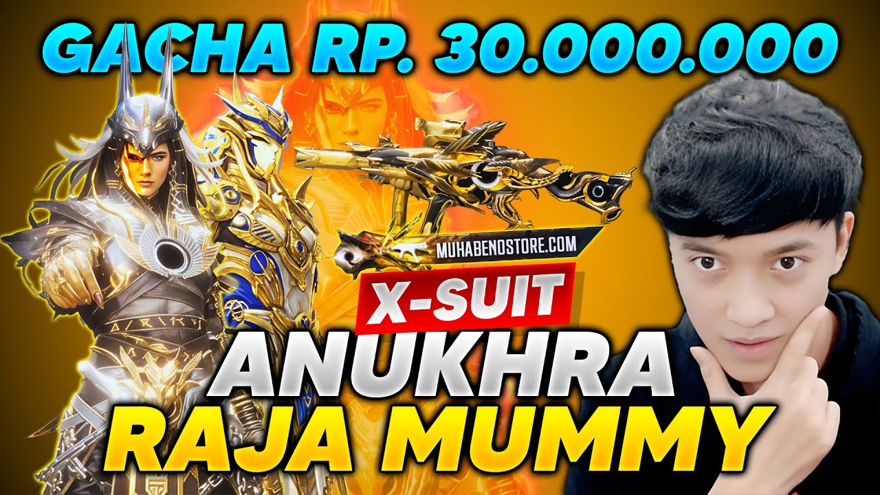 NEKAT TOP UP BORONG SKIN XSUIT ANUKHRA RAJA MUMMY SENILAI RP 30.000.000 ?! HOKI BANGET - PUBG MOBILE