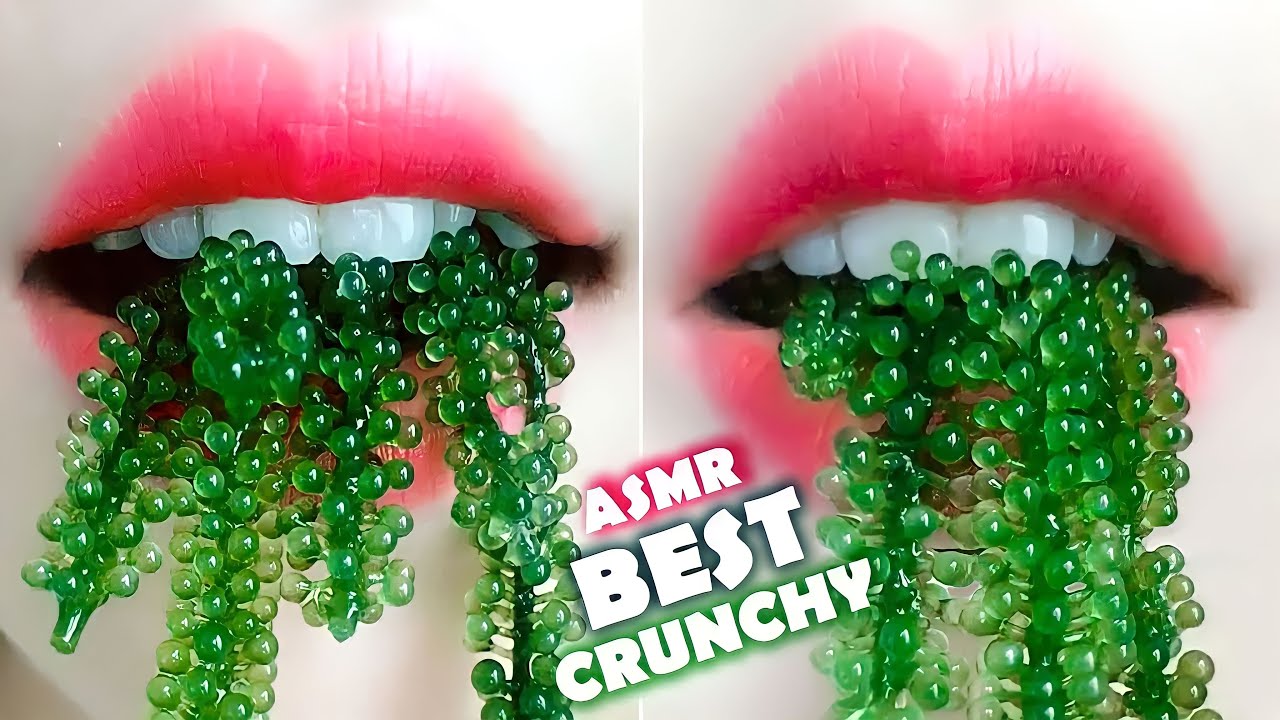 asmr @AZURAASMR 12 COLORFUL EMOJI FOOD CHALLENGE MUKBANG 알록달록 이모지 먹방 챌린지 모음집 eating sounds