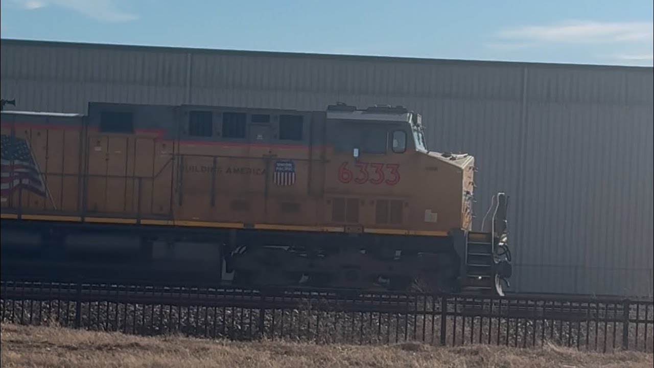 UP Coal Train and Amtrak Lincoln Service in Granite City,Illinois 01/22/26 #trains #hobby 