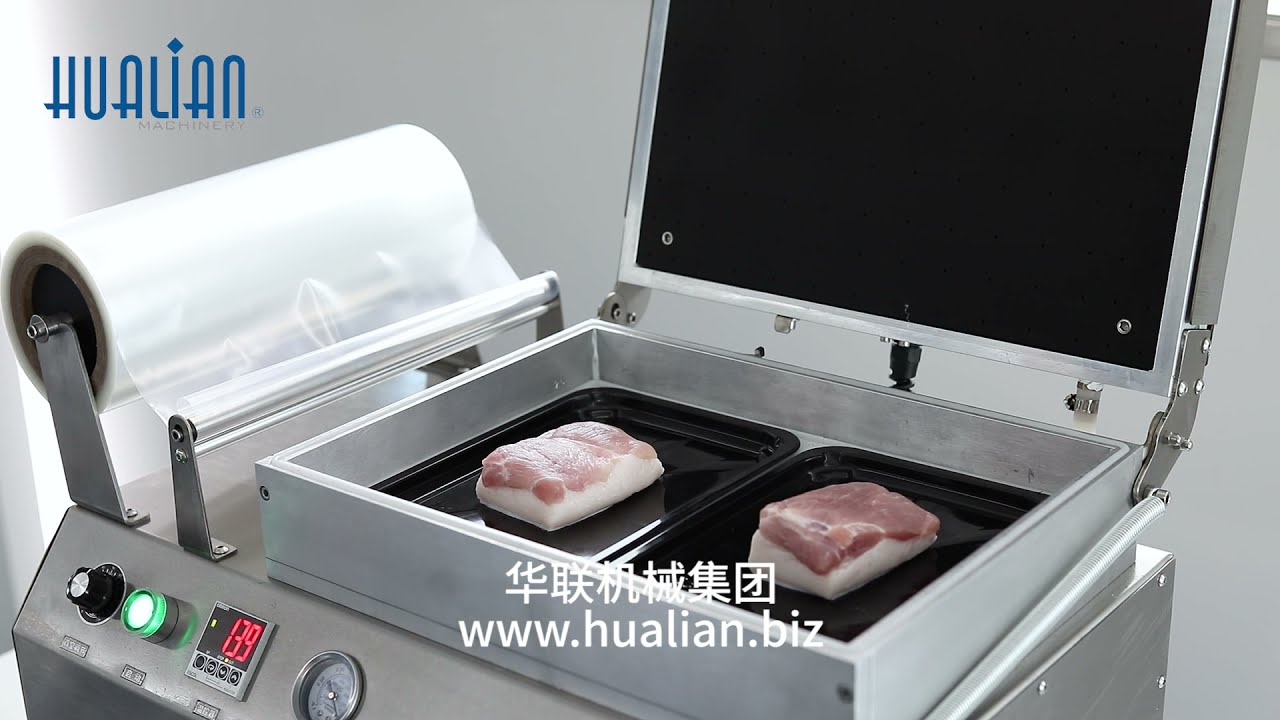 Hualian Vacuum Skin Packaging Machine for Seafood or Meat HLV 240ST/HLV 300ST