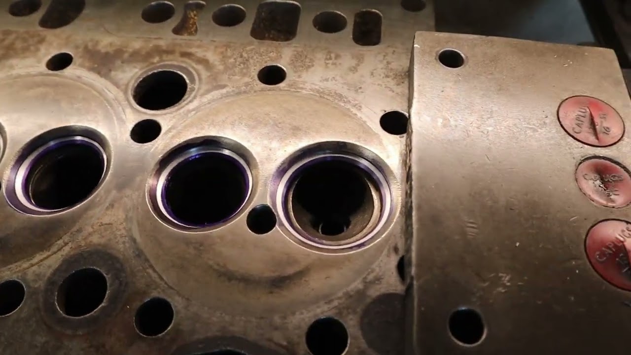 Saving a Perkins 3 Cylinder 152 CI Cylinder Head