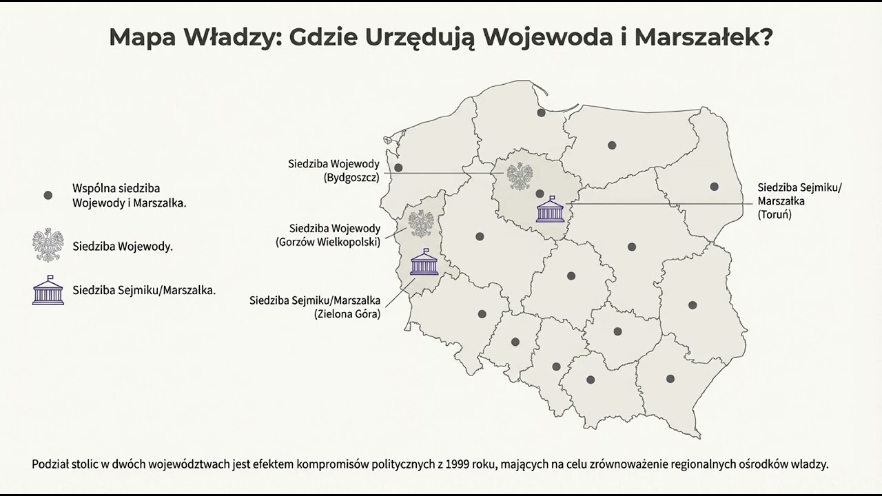 Podział administracyjny Polski – województwa, powiaty i gminy wyjaśnione w 5 minut