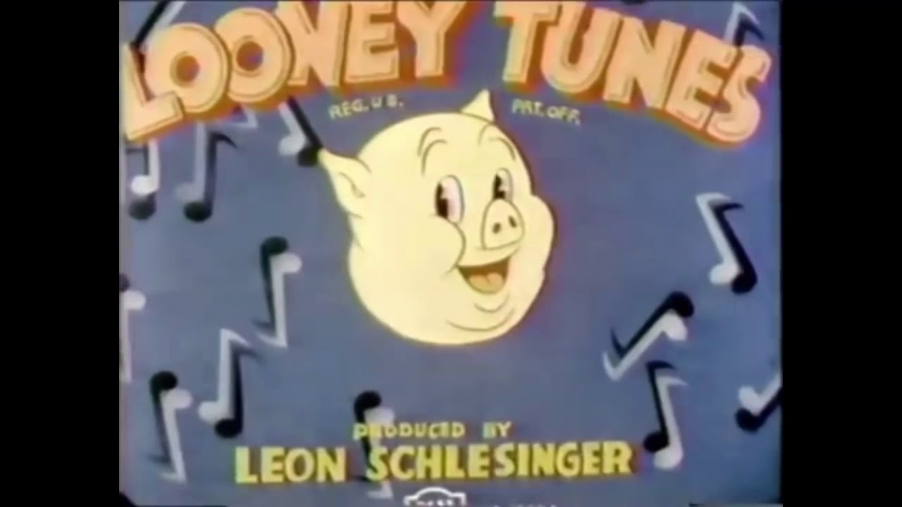 Little Beau Porky (1936) Original Redrawn Titles Recreation