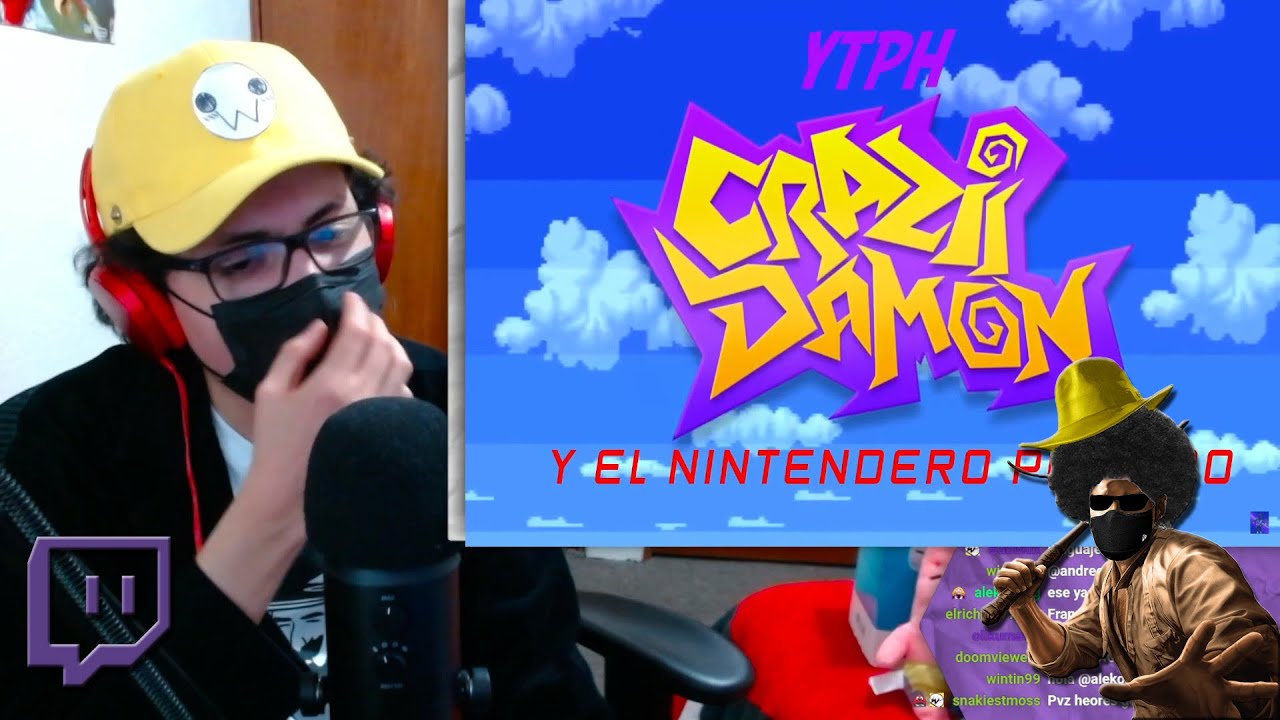 Loco Damián reacciona a YTPH CraziiDamon y el Nintendero Perdido