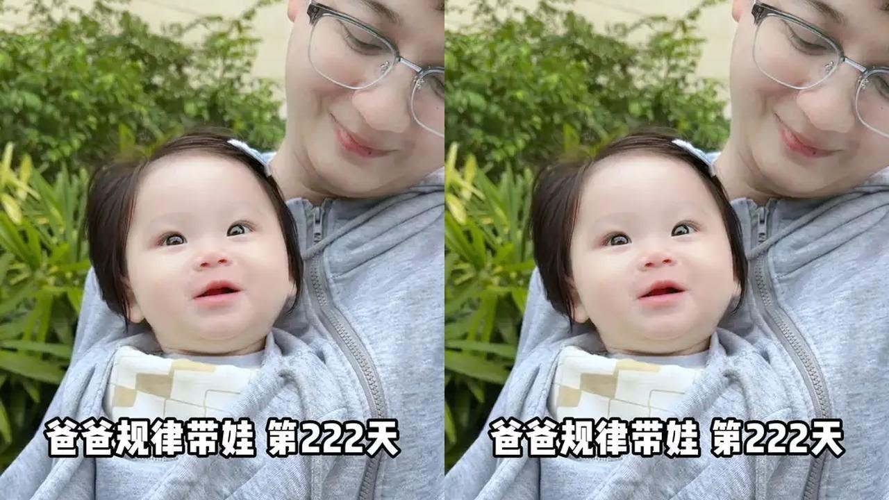 爸爸带七月龄宝宝的一天有多忙？没更新的日子，也都有在努力带好俩公主好好生活#爸爸带娃 #宝爸带娃 #人类幼崽成长计划 #幼崽观察手册 #goodhealth嚼嚼乐