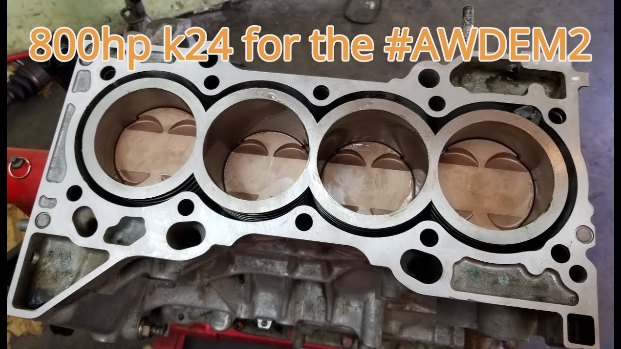My 800hp Shortblock gets assembled for my AWD EM2