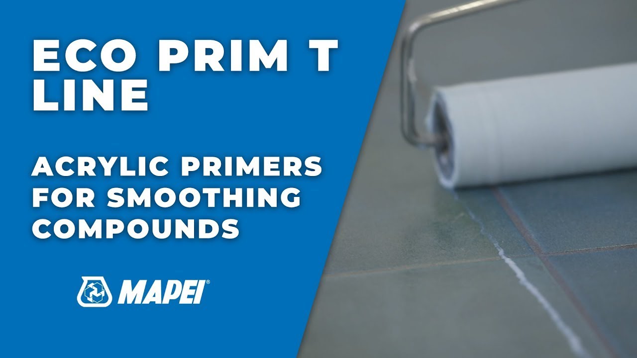 Mapei HK | Eco Prim T | Acrylic primers for smoothing compounds