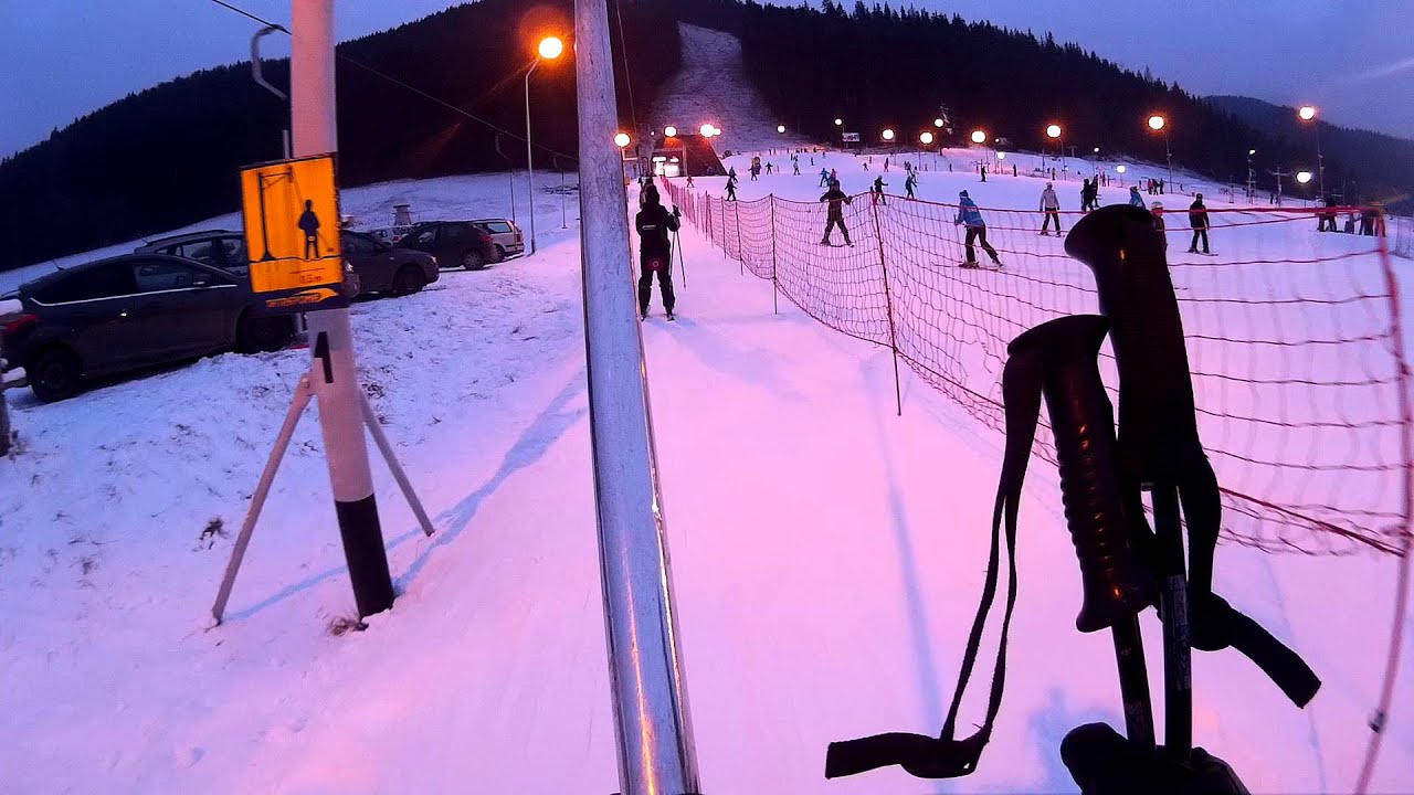 Skiing in Nosal, Zakopane - Poland