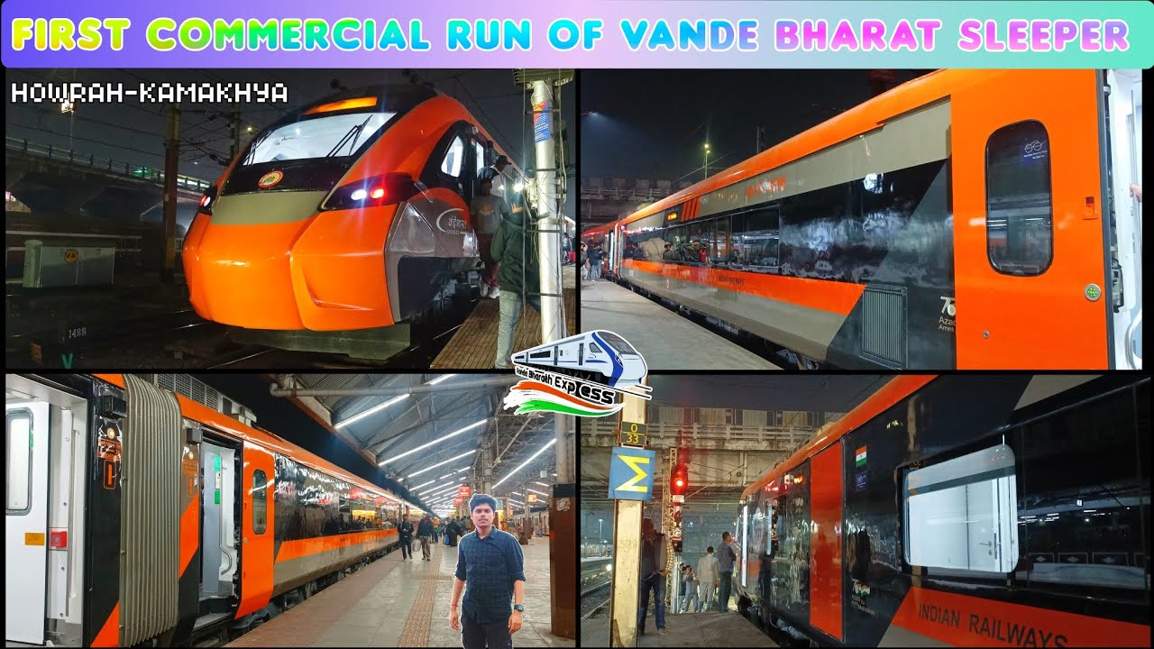 🇮🇳 FIRST COMMERCIAL JOURNEY OF 𝟐𝟕𝟓𝟕𝟓 𝙃𝙊𝙒𝙍𝘼𝙃 ~ 𝙆𝘼𝙈𝘼𝙆𝙃𝙔𝘼 [𝙂𝙪𝙬𝙖𝙝𝙖𝙩𝙞] 𝙑𝘼𝙉𝘿𝙀 𝘽𝙃𝘼𝙍𝘼𝙏 𝙎𝙇𝙀𝙀𝙋𝙀𝙍 𝙀𝙓𝙋𝙍𝙀𝙎𝙎 • NFR