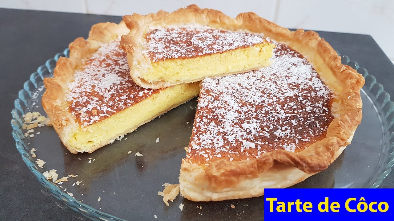 A TARTE DE CÔCO MAIS RAPIDA QUE PODEM FAZER ! E MUITO SABOROSA !!