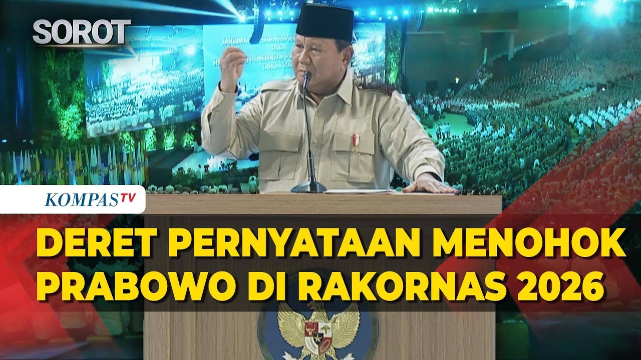 Deretan Pernyataan Menohok Prabowo di Rakornas, Senggol Eks Bos BUMN hingga Perang Nuklir