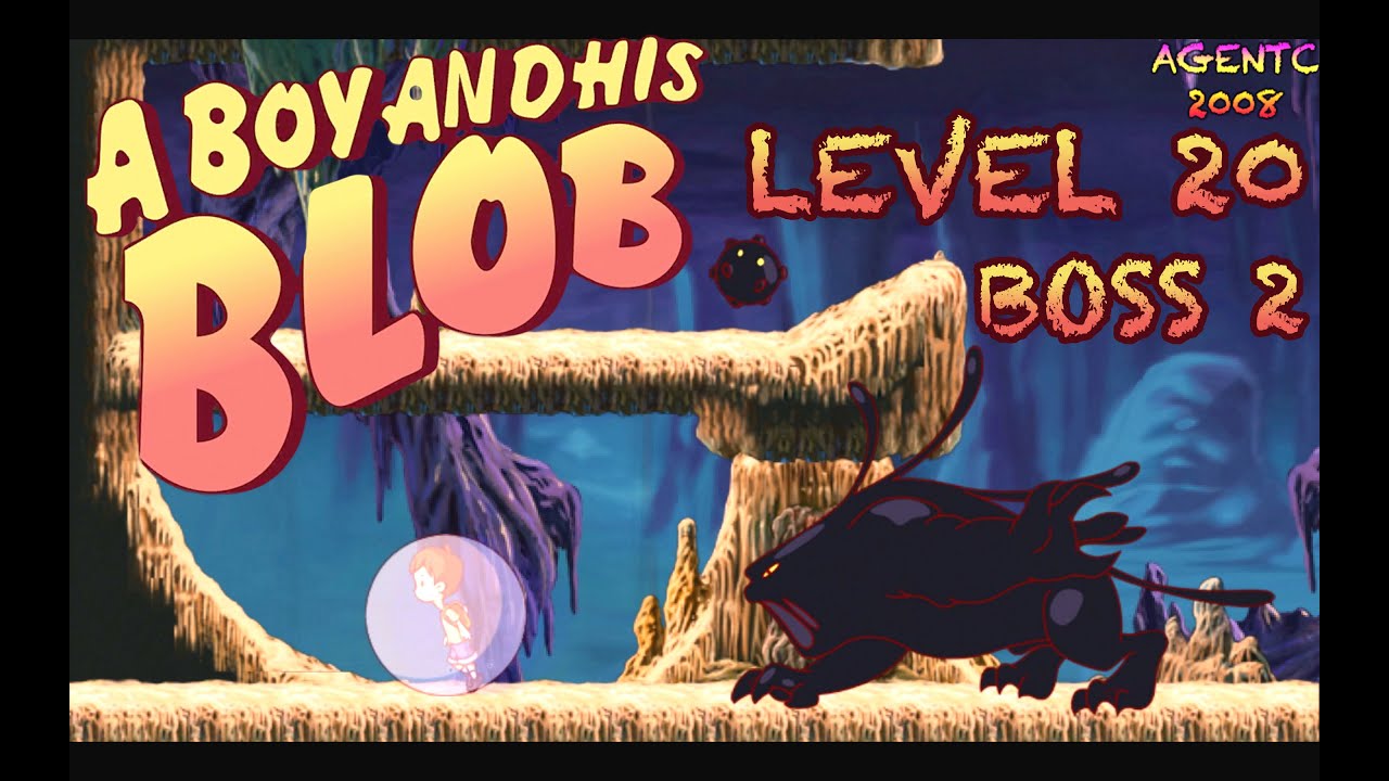 A Boy And His Blob level 20 BOSS 2 walkthrough gameplay lets play 1080p HD
