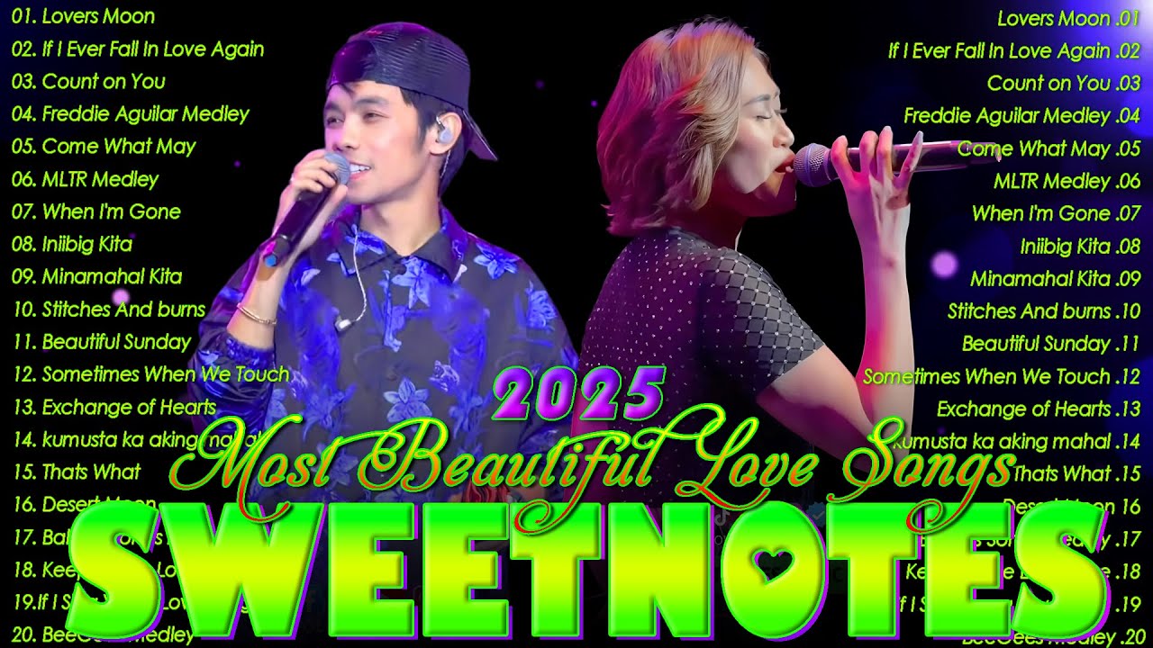 SWEETNOTES Nonstop Love Songs Medley 2026💜Top Hits Tagalog Love Songs💜Love Songs 2026