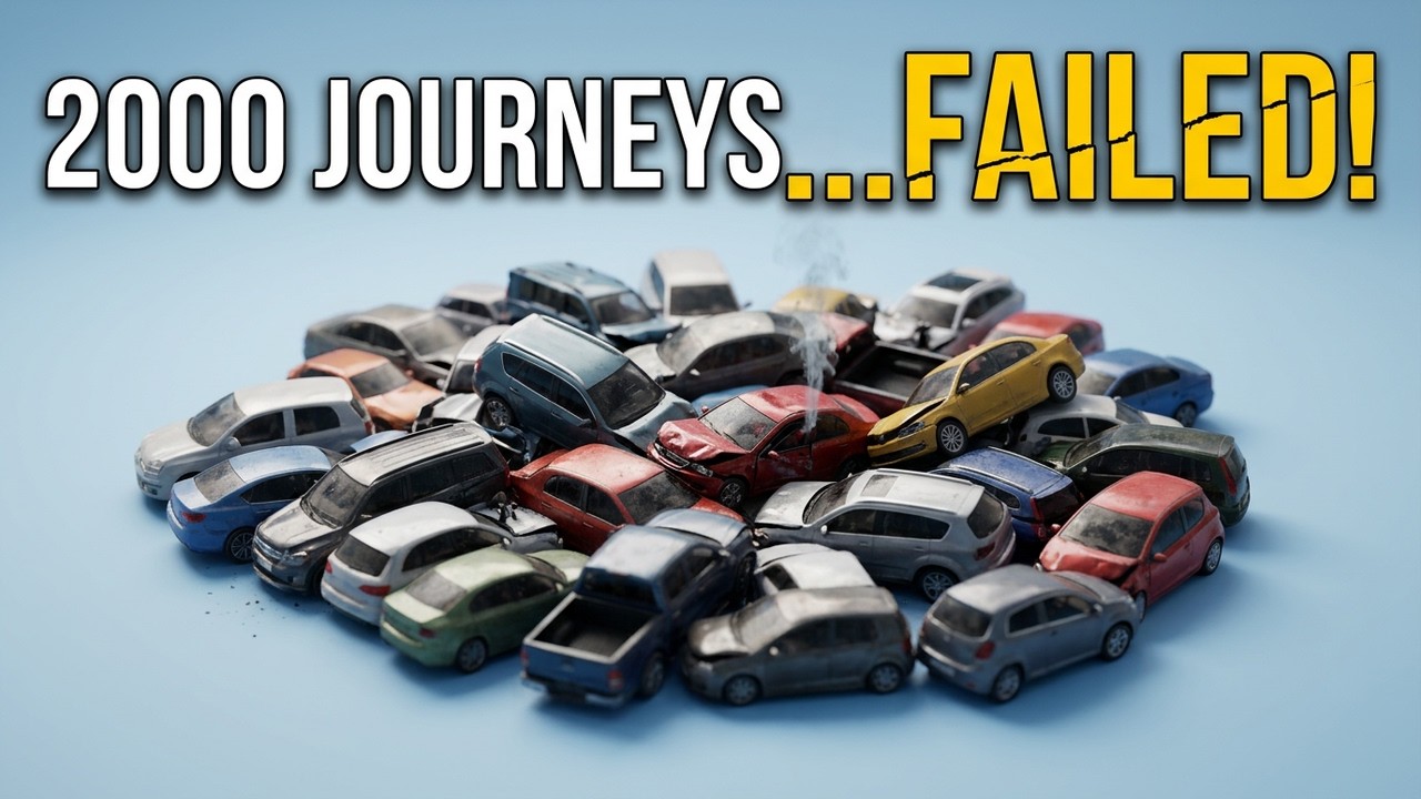 2000 Journey Run on Mini Motorways Goes WRONG