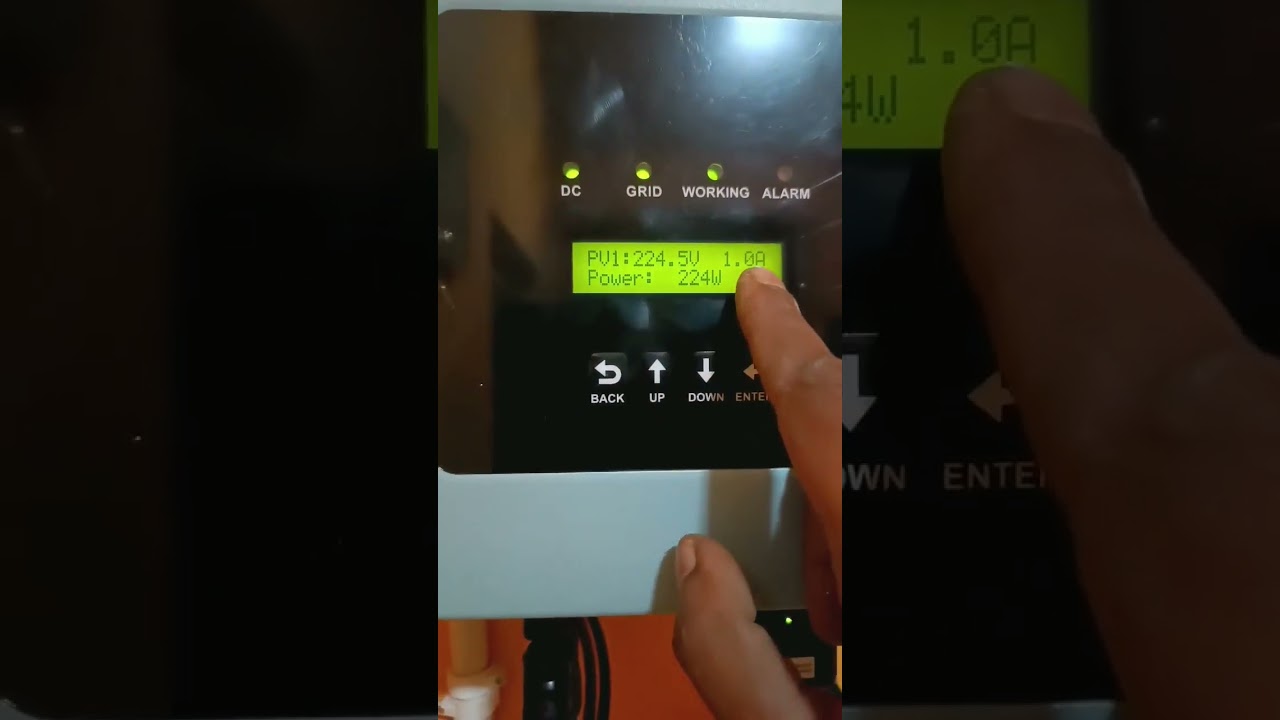 Utl solar inverter | 3kw on grid solar inverter connection | On grid inverter #solarinverter #solar