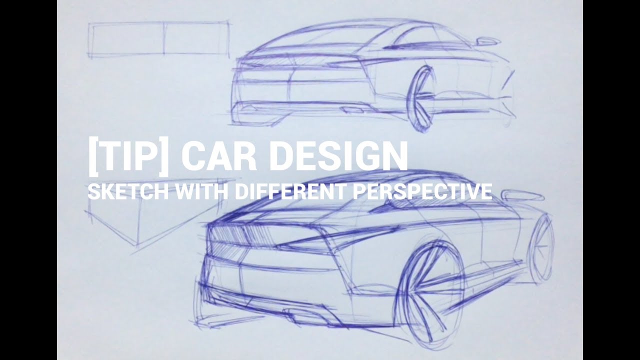 [TIP] Car design sketch with different perspective