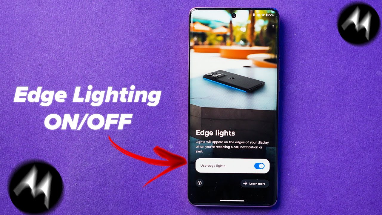 Как включить Edge Lighting на Motorola (настройка цветов и эффектов)
