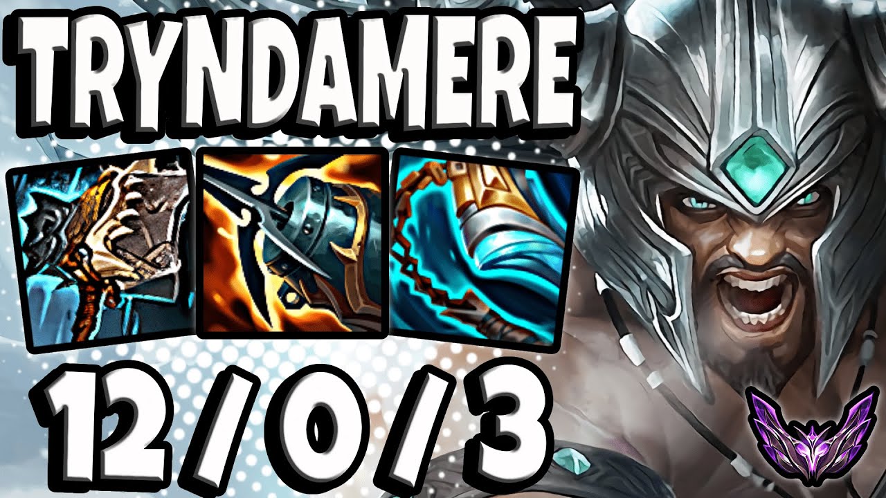 Tryndamere TOP vs Jax [ OTP ] Lol Korea Master Patch 13.22 ✅
