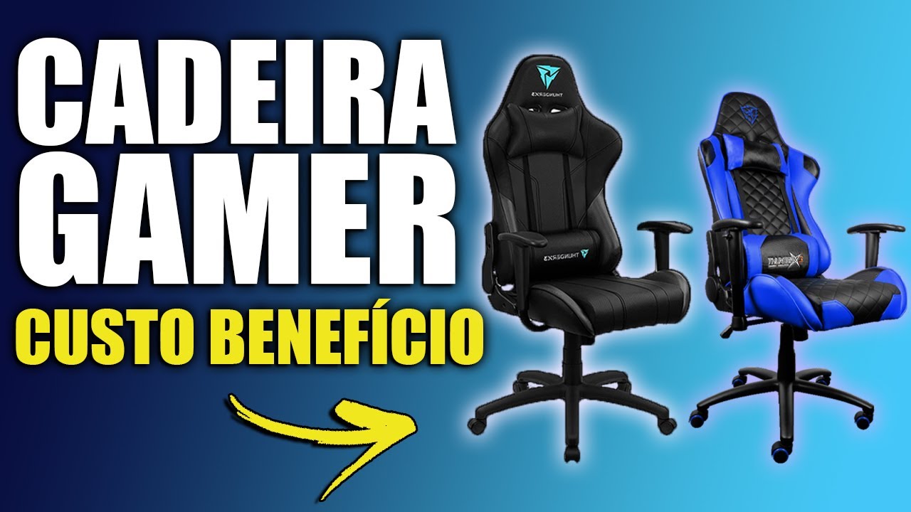 QUAL É A MELHOR CADEIRA GAMER PARA COMPRAR EM 2023? QUAL TEM O MELHOR CUSTO BENEFÍCIO? (TOP 5)