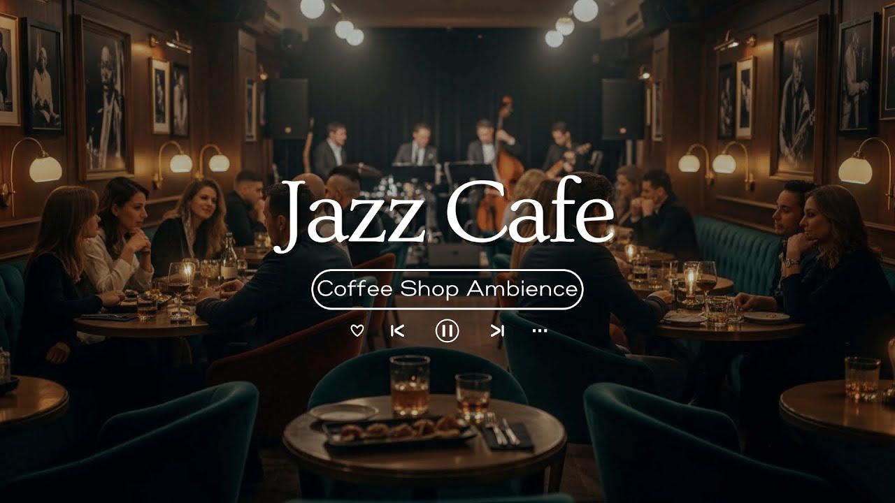 Cozy Outdoor Cafe Jazz 🌿 - Smooth Jazz Piano Music For Relaxing & Peaceful Morning