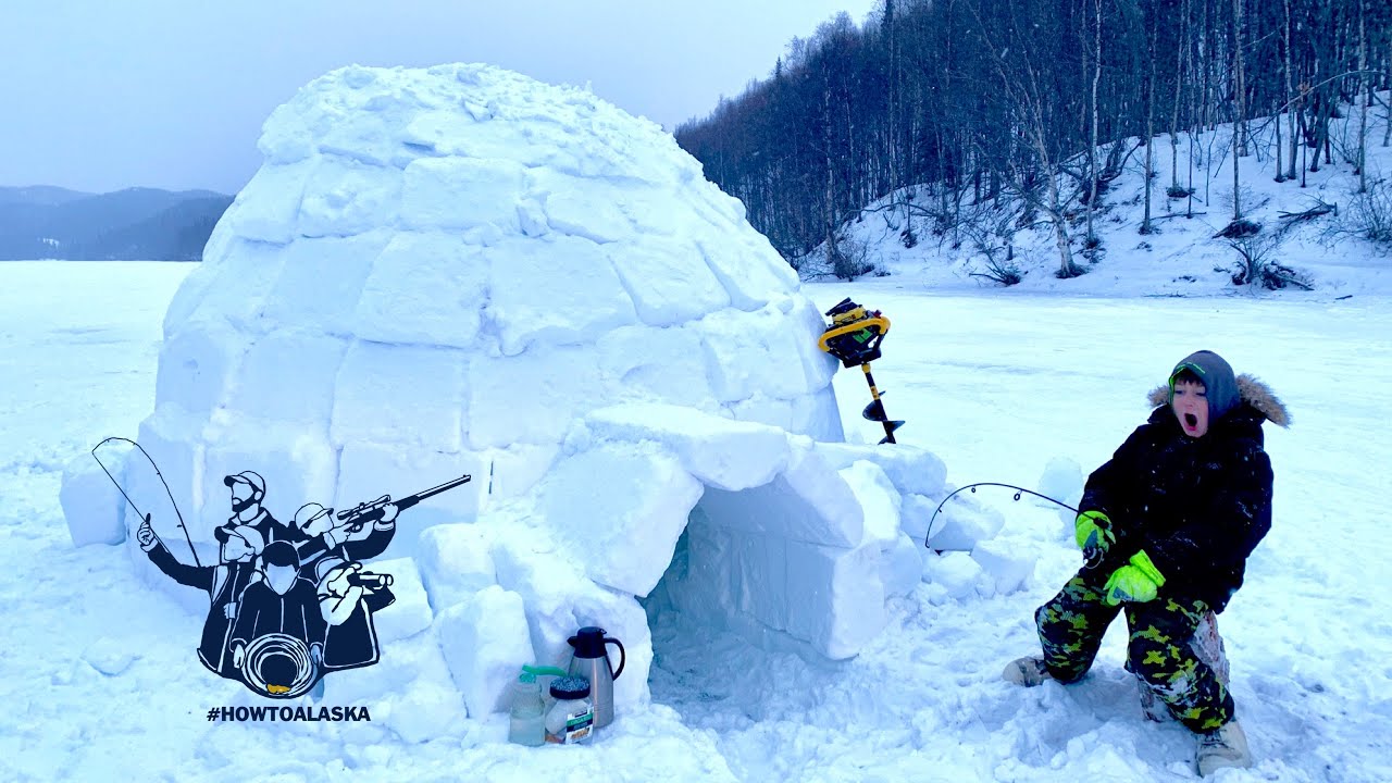 Fishing Inside An Alaskan Igloo! What Did We Catch?