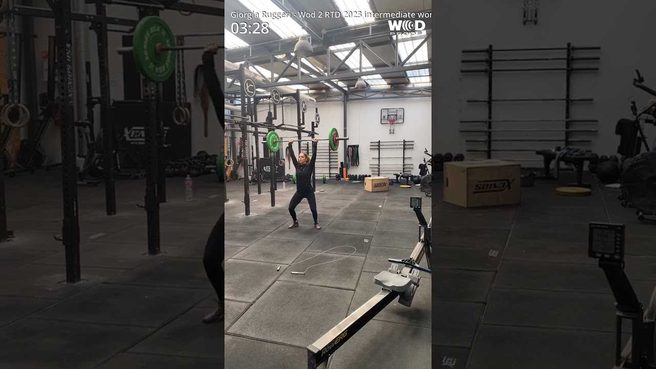 Wod 2 qualifiche RTD 2023 Giorgia RUggeri Intermediate w